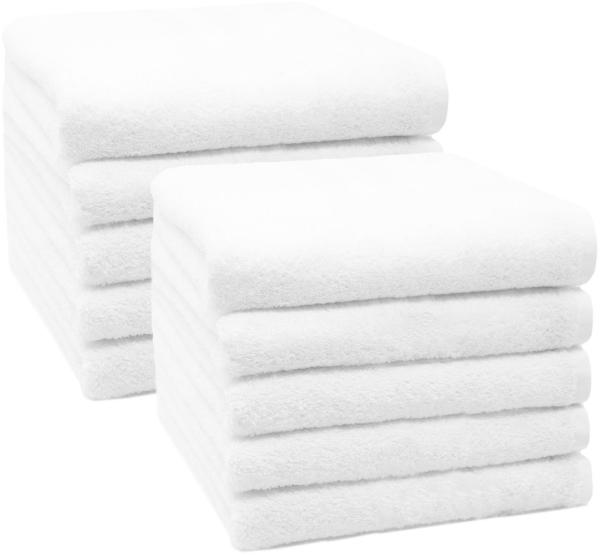 ZOLLNER Handtücher, Frottee (10-St), 50 x 100 cm, 100% Baumwolle