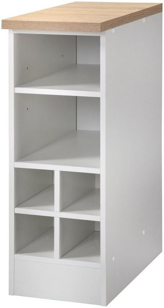 KOCHSTATION Unterschrank KS-Stockholm hochwertige MDF-Fronten