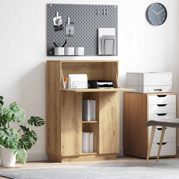 vidaXL Schreibtisch Artisan-Eiche 71.5 x 31.5 x 106.5 cm Holzwerkstoff 869489