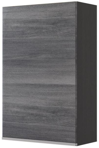 Hängeschrank >Arezzo< in Eiche Rauchsilber Nachbildung - 40x64x20cm (BxHxT)