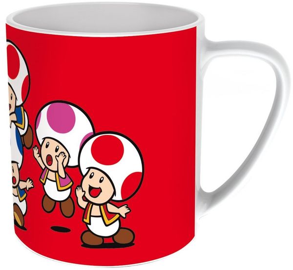 Super Mario Tasse Tasse - Super Mario - Toad Family (NEU & OVP)