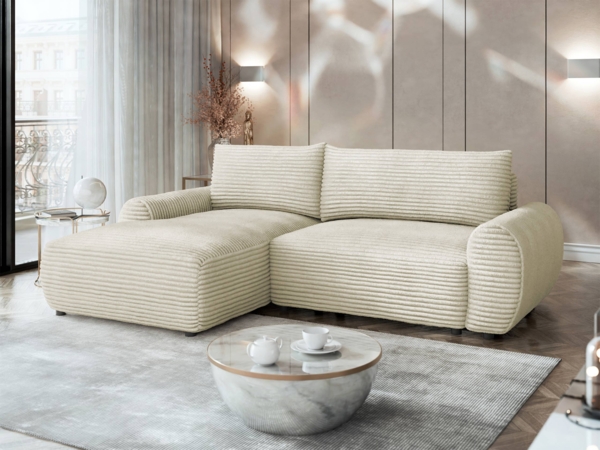 Ecksofa Blerkas (Farbe: Tilia 03, Seite: Links)