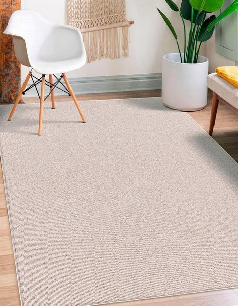 merinos Teppich Mix Art 180, rechteckig, Höhe: 4 mm, robuster Kurzflorteppich mit Flitzrücken, alle Räume