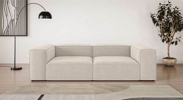 OTTO home Big-Sofa XL HAILY Modularsofa extra tief, Sitztiefe 100 cm, als Modul oder separat verwendbar, für individuelle Zusammenstellung