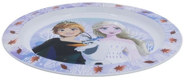 Disney Frozen Kinder Teller Mikrowellengeeignet für zu Hause