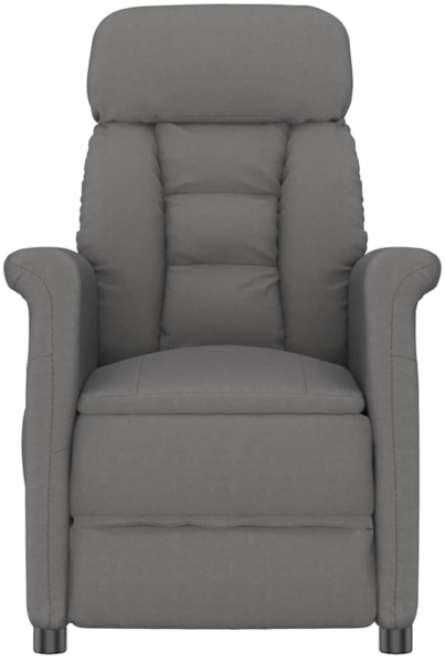 vidaXL Recliner Sessel Dunkelgrau Dunkelgrau 70.5 x 96.5 x 95 cm Stoff 348402