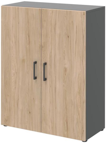 Aktenschrank in Hickory - 80x107,2x34,4cm (BxHxT)