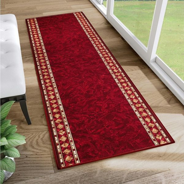 Tapiso Läufer Anti Rutsch, rechteckig, Höhe: 6 mm, Antirutsch Flurläufer Meterware, rutschfest, pflegeleicht
