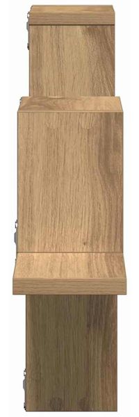 vidaXL Wandregal Wandmontiert Artisan-Eiche 104,5 x 43 x 10 cm 869115 Bild 7
