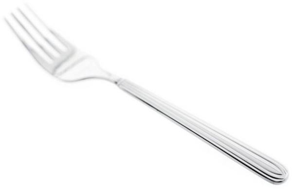 Almina 6 Tlg. Kuchengabel-Set in Silber 18/10 aus Chrom-Edelstahl mit Motiv Bild 4