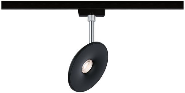 Paulmann 96938 URail LED-Spot Sphere Schwarz matt,Chrom 7,4W 2. 700K