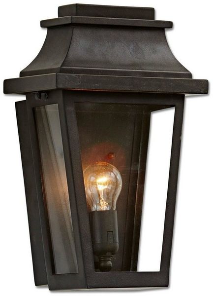 Mirabeau Außen-Wandleuchte Außenwandlampe Toledo schwarz