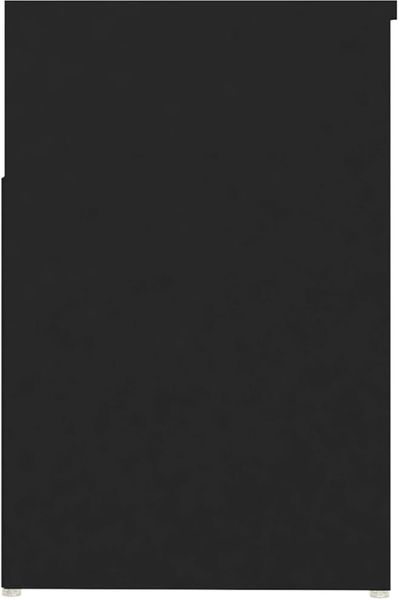 vidaXL Schuhbank Schwarz 80x30x45 cm Holzwerkstoff 808748 Bild 6
