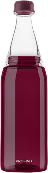 Trinkflasche PROFINO SPARKLE LB 27.70x7.50 cm rot