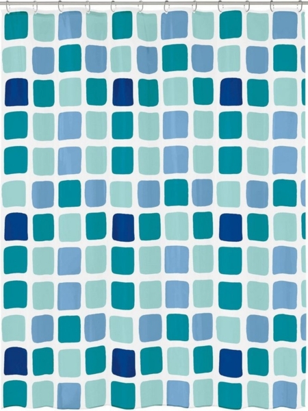 Kleine Wolke Saunatuch Duschvorhang "Sonny", gemustert