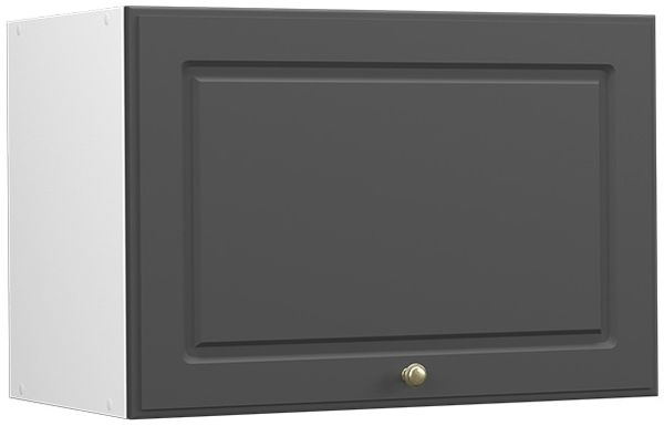 Badschrank Fame-Line Anthrazit-Gold 60 x 40 cm Flach Vicco