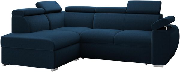 Ecksofa Boston (Farbe: Kronos 09, Seite: Rechts LXp+R+2r)