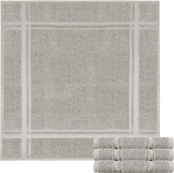 Lashuma Geschirrtuch - Premium, (Spar - Set, 4-tlg, Frottee Küchenhandtücher 50x50 cm), aus 100% Baumwolle, extra saugstarkt und langlebig
