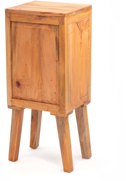 Kommode Willi Mahagoni Massivholz, 2 Körbe naturfarben Bild 4