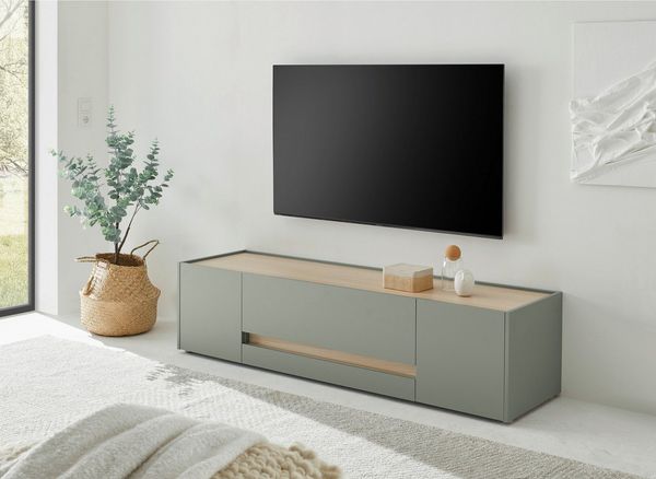 Home affaire Lowboard City/Giron, moderner TV-Schrank, Kommode, TV-Unterschrank, zeitlos, modern, ausreichend Stauraum, vielseitig einsetzbar