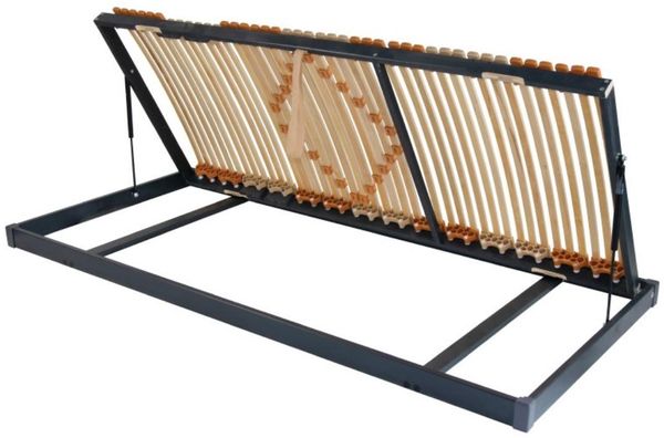 Lattenrost Trioflex Kombi G Rechts 200 x 100 x 10 cm Buche Natur