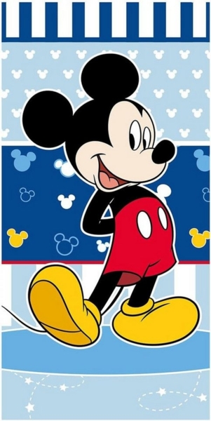 Jerry Fabrics Handtücher Mickey Mouse Duschtuch Strandtuch Badetuch 70 x 140 cm, (1 Duschtuch, 1-St)
