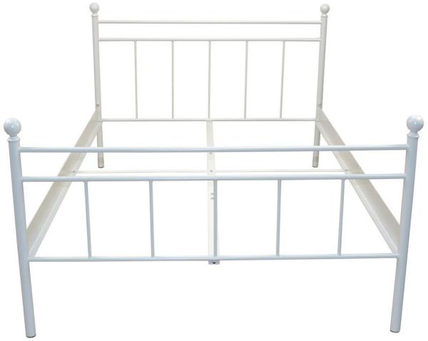 Metallbett "Rubi" 140x200 cm, weiß