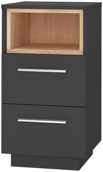 Nachttisch Beatrice Anthrazit 36 x 68 cm Vicco