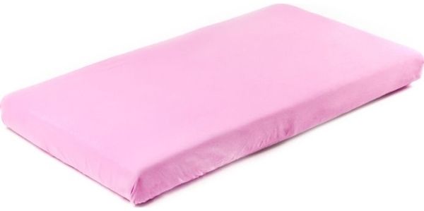 Sensillo Spannbettlaken mit Jersey-Gummi rosa 120*60 2207