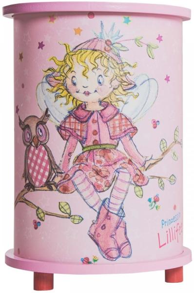 Elobra No. 139417 Tischleuchte Prinzessin Lillifee mit Eule 1-flammig Rosa