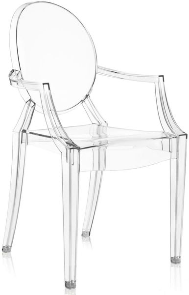 Louis Ghost Stapelstuhl transparent