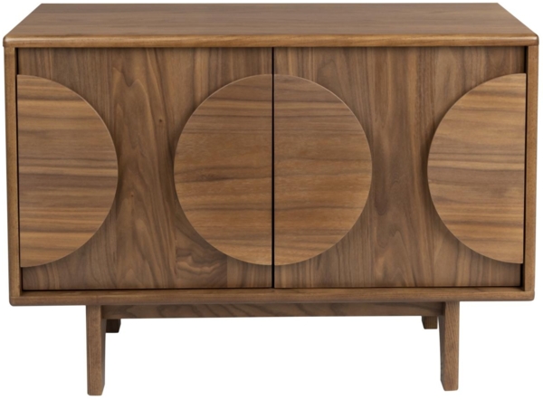 Sideboard GROOVE mit 2 Türen und Walnussfurnier von Zuiver