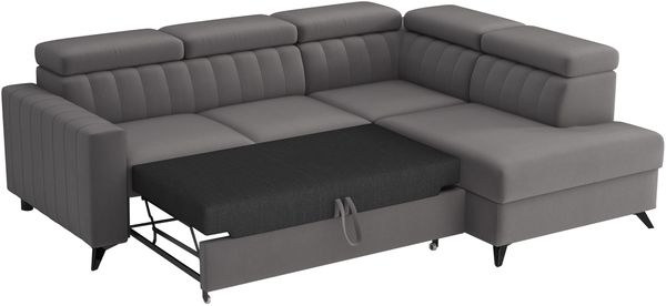 Ecksofa Kiarge 2RRLXP (Farbe: Velluto 03, Seite: Rechts 2R+R+LXP) Bild 3