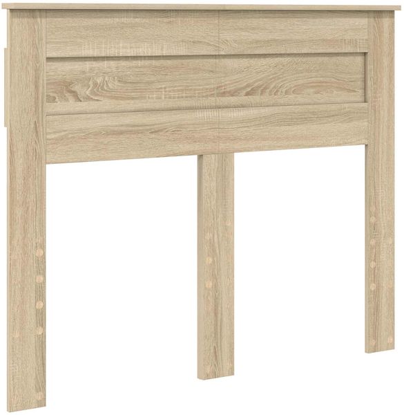 vidaXL Bettrahmen Sonoma-Eiche 120 x 190 cm Ingenieurs Holz 3409859 Bild 7