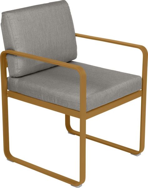 Bellevie Sessel Outdoor D2 Lebkuchen B8 Taupegrau