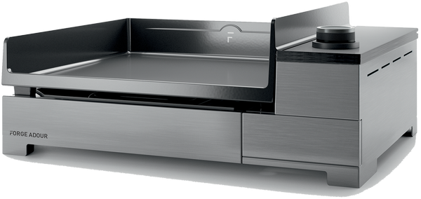 Planchaplatte / Grill Premium Elektro - Edelstahl 45 I