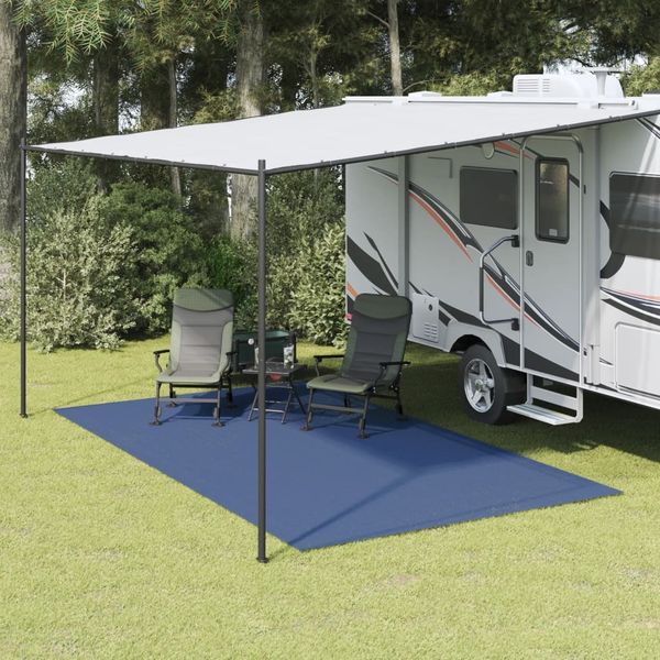 vidaXL Zeltteppich Blau 4,5x2,5 m 4008460