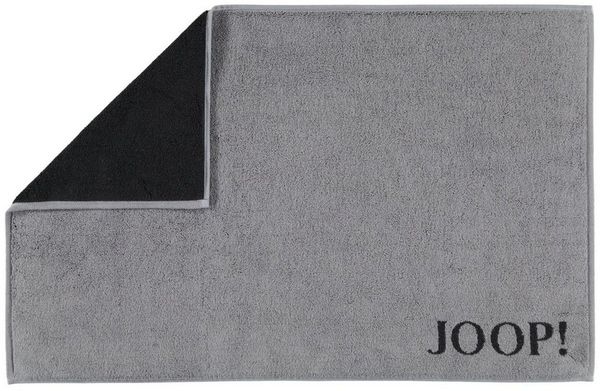JOOP! Badematte - Badvorleger, Wendeoptik, Baumwolle Grau 50x80cm