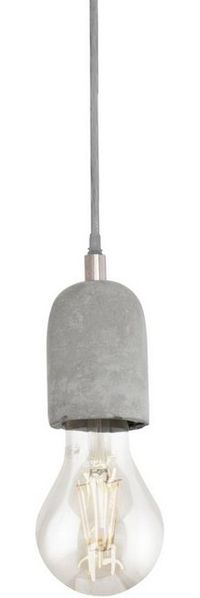 Eglo 95522 Hängeleuchte Silvares in grau Beton grau 1X40W H:110 Ø 11cm Bild 4