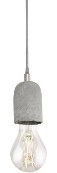 Eglo 95522 Hängeleuchte Silvares in grau Beton grau 1X40W H:110 Ø 11cm Bild 5