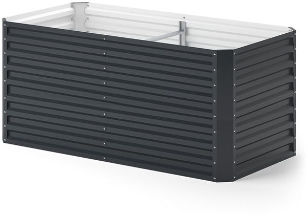 Hochbeet Anthrazit 180 x 90 cm OK-Living