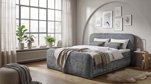 Boxspringbett Arosa ED Exciting Design 180x200 mit Bettkasten