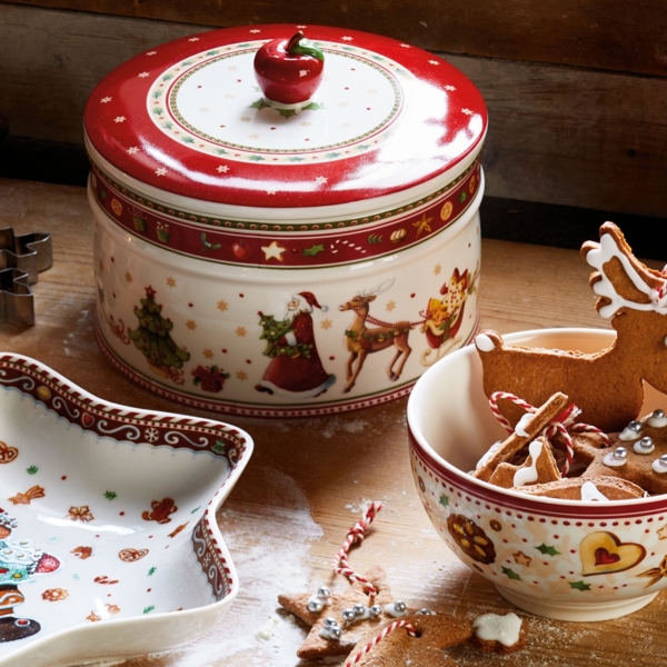 Villeroy & Boch Winter Bakery Delight Gebäckdosen-Set 3-teilig - DS