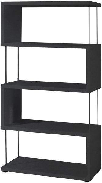 Regal Elga 33x33x65 Bücherregal , Schwarz