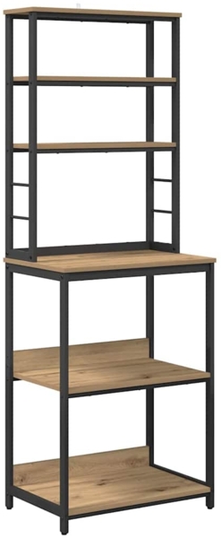 vidaXL Küchenregal Artisan-Eiche 60 x 40 x 168 cm Holzwerkstoff 883885