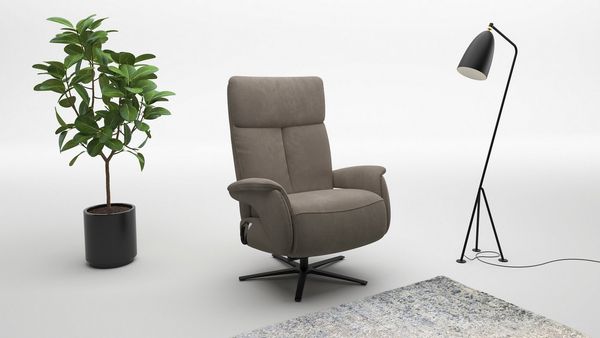 sit&more TV-Sessel Triple Seven Xtra large, bis 200kg belastbar, mit Herz-Waage Funktion, inkl. Kopfteil- & Drehfunktion, wahlweise mit Akku und Aufstehhilfe