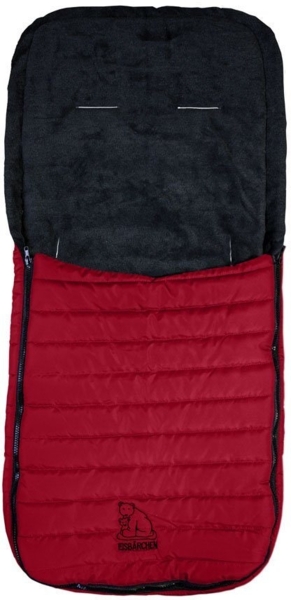 Heitmann Felle Fußsack Eisbärchen - Steppfußsack, für die Übergangszeit, ideal für Kinderwagen & Buggy, waschbar