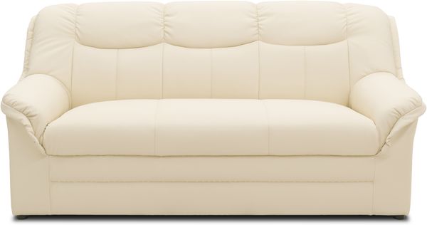 DOMO. collection Sofa Berlin FK, 3 Sitzer Couch mit Federkernpolsterung, 3er Polstermöbel 178 x 90 x 89 cm (BxTxH), beige