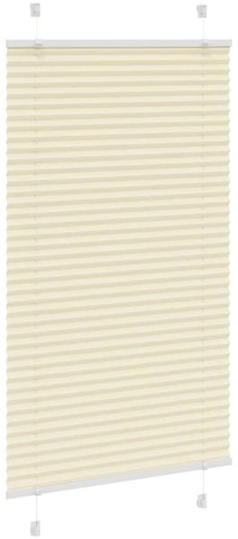 vidaXL Plissee Creme 70x150 cm Stoffbreite 69,4 cm Polyester 4015290 Bild 3