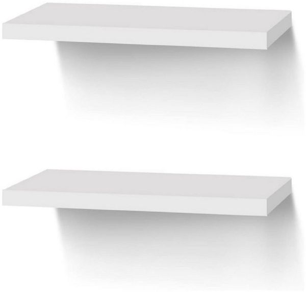 Youyijia Ablageregal 4er Wandregal Regale Weiß Wande 60cm Schweberegale Weiss